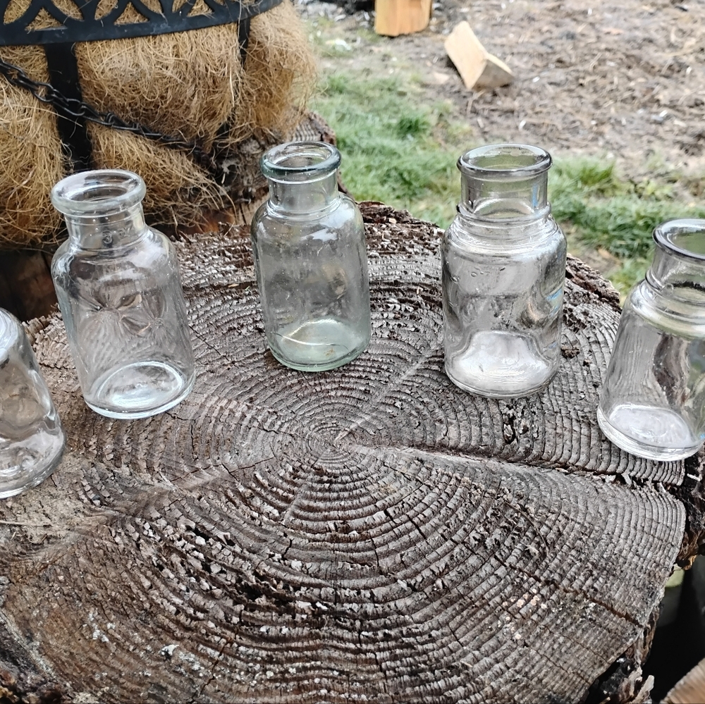 Antique cork jars